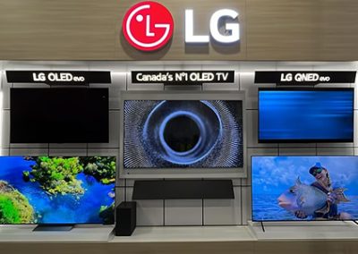 tv display installation