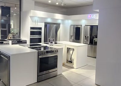 installation of LG appliances